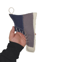 Country Living Canvas & Jute Shoe-Shaped Dog Chew Toy – Durable, Safe and Non-Toxic - BIG FRENCHIES
