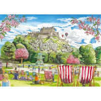 Edinburgh Set of 2 500 Piece Jigsaw Puzzles Gibsons