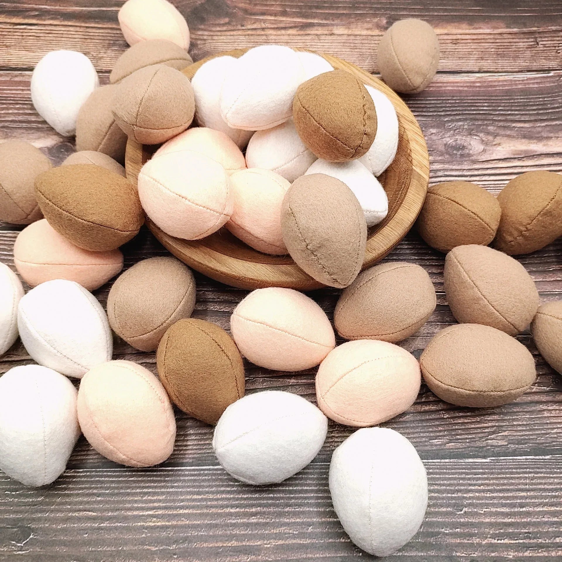 Egg plush toy Pretend play food - BIG FRENCHIES