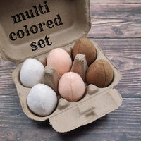 Egg plush toy Pretend play food - BIG FRENCHIES