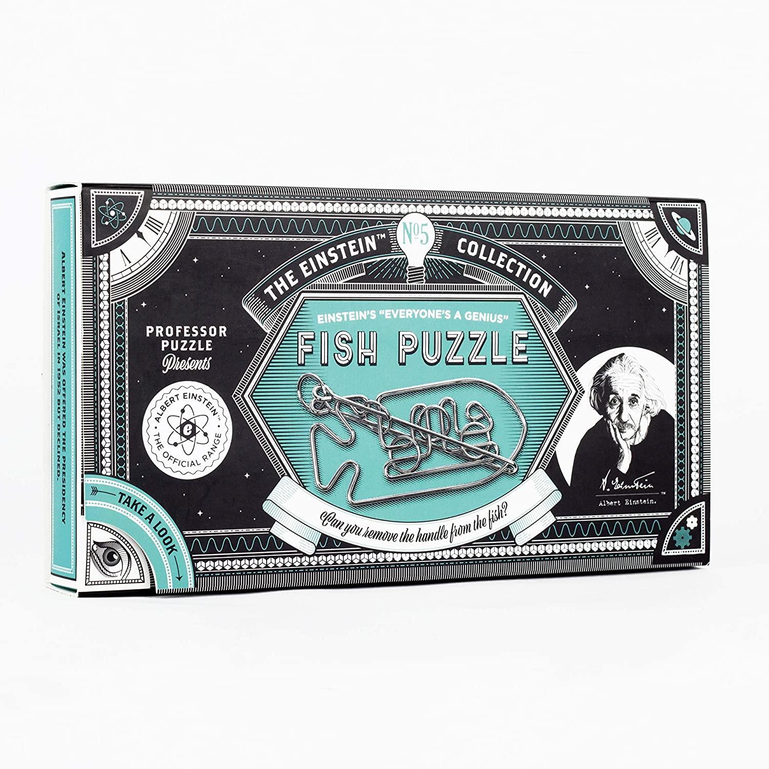 Einstein's "Everyone's a Genius" Fish Puzzle Professor Puzzle - BIG FRENCHIES