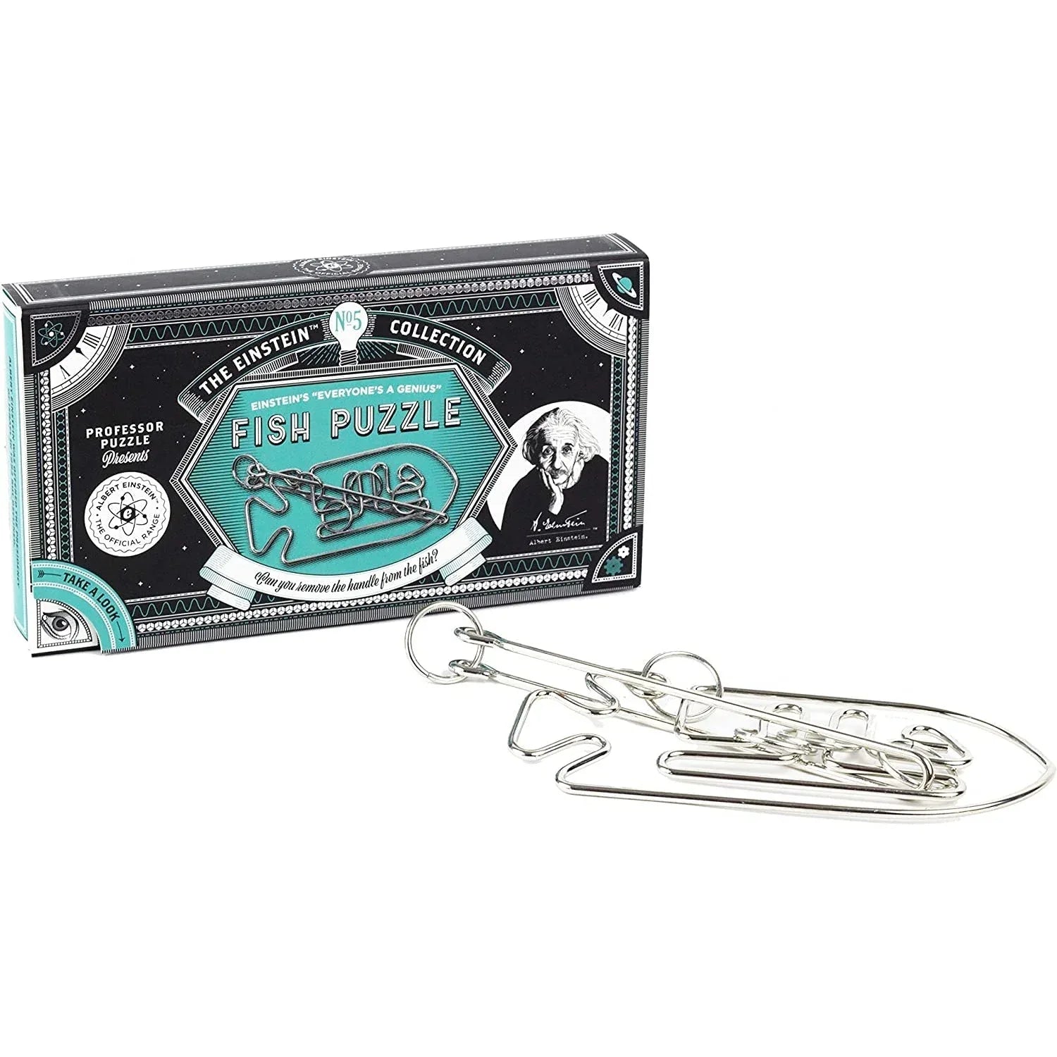 Einstein's "Everyone's a Genius" Fish Puzzle Professor Puzzle - BIG FRENCHIES