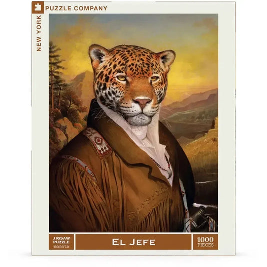 El Jefe 1000 Piece Jigsaw Puzzle NYPC - BIG FRENCHIES