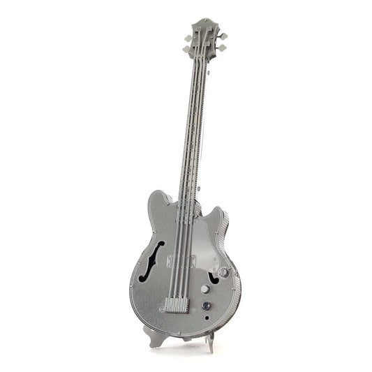 Electric Bass Guitar 3D Steel Model Kit Metal Earth - BIG FRENCHIES