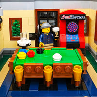 Electronic Dart Board - Custom Printed Minifig Scale Set - Made Using LEGO® Parts