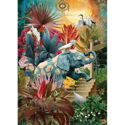 Elephantaisy Fauna Fantasies 1000 Piece Jigsaw Puzzle Heye