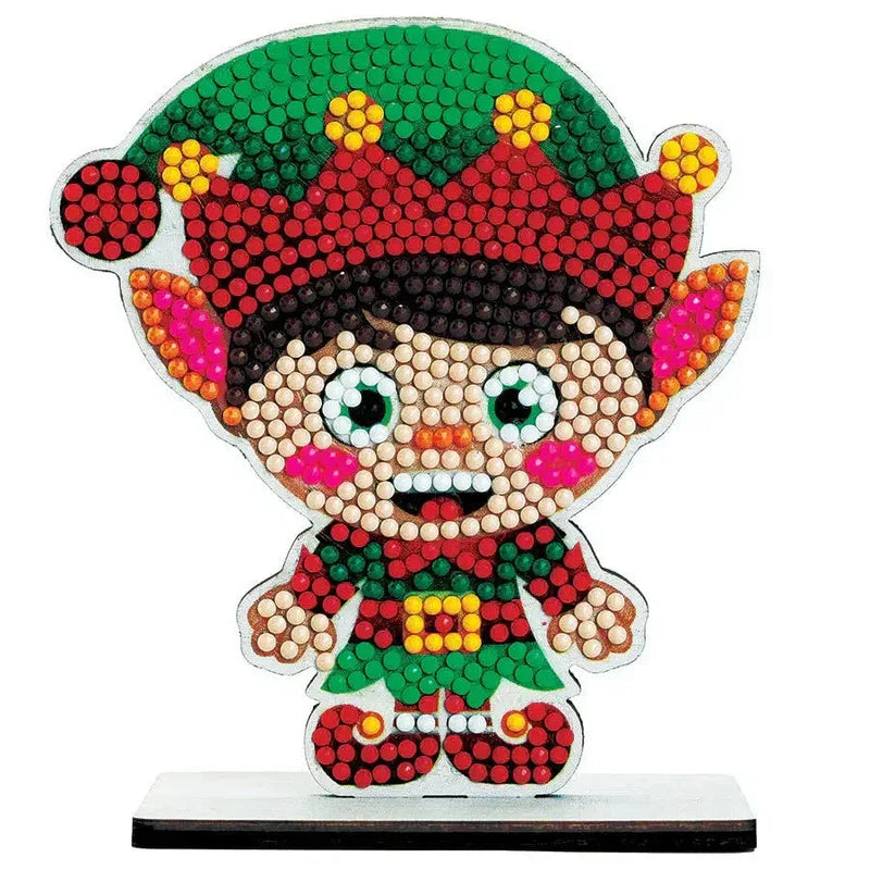 Elf Crystal Art Festive Buddies Kit Craft Buddy - BIG FRENCHIES