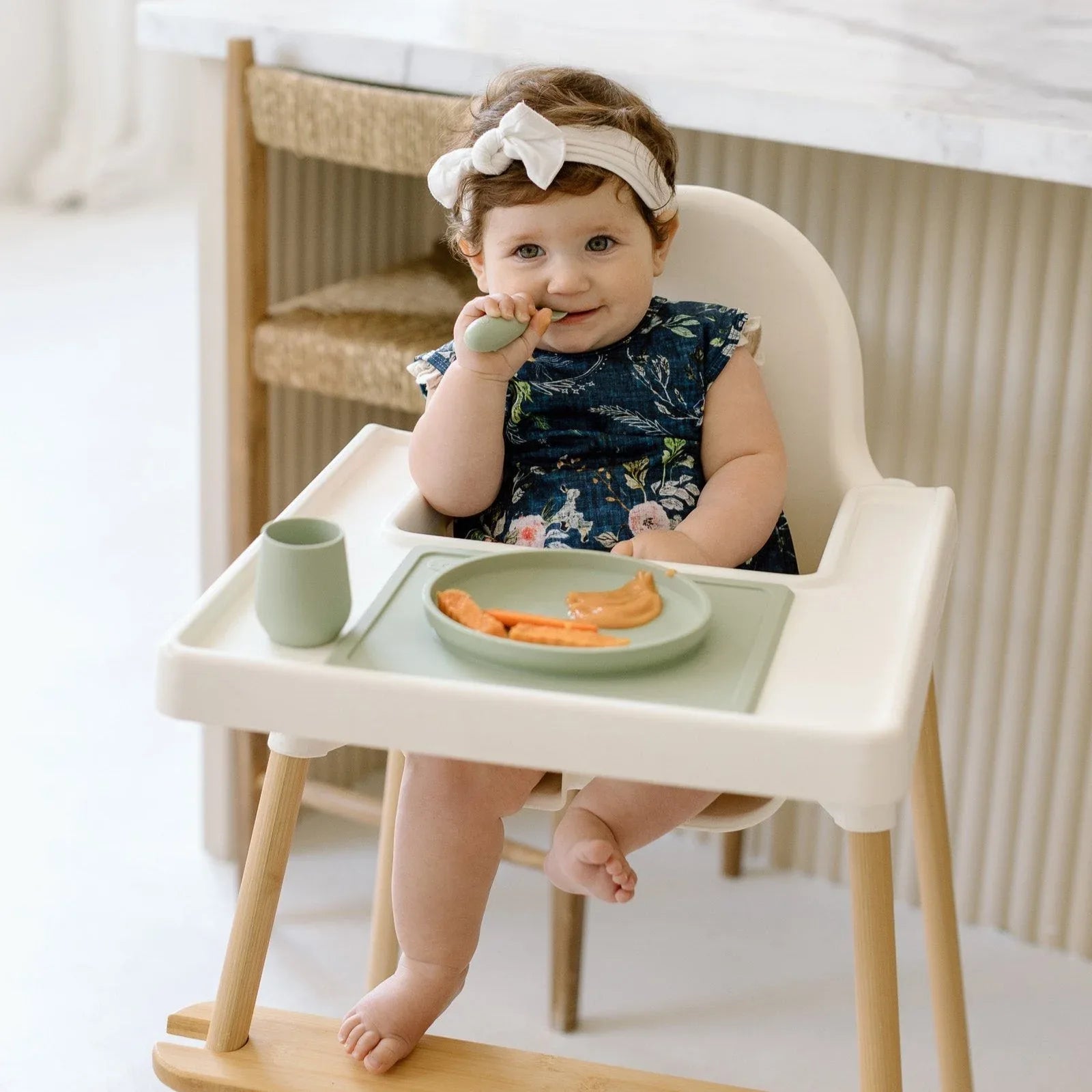 Boho Floral Flutter Bapron - BIG FRENCHIES