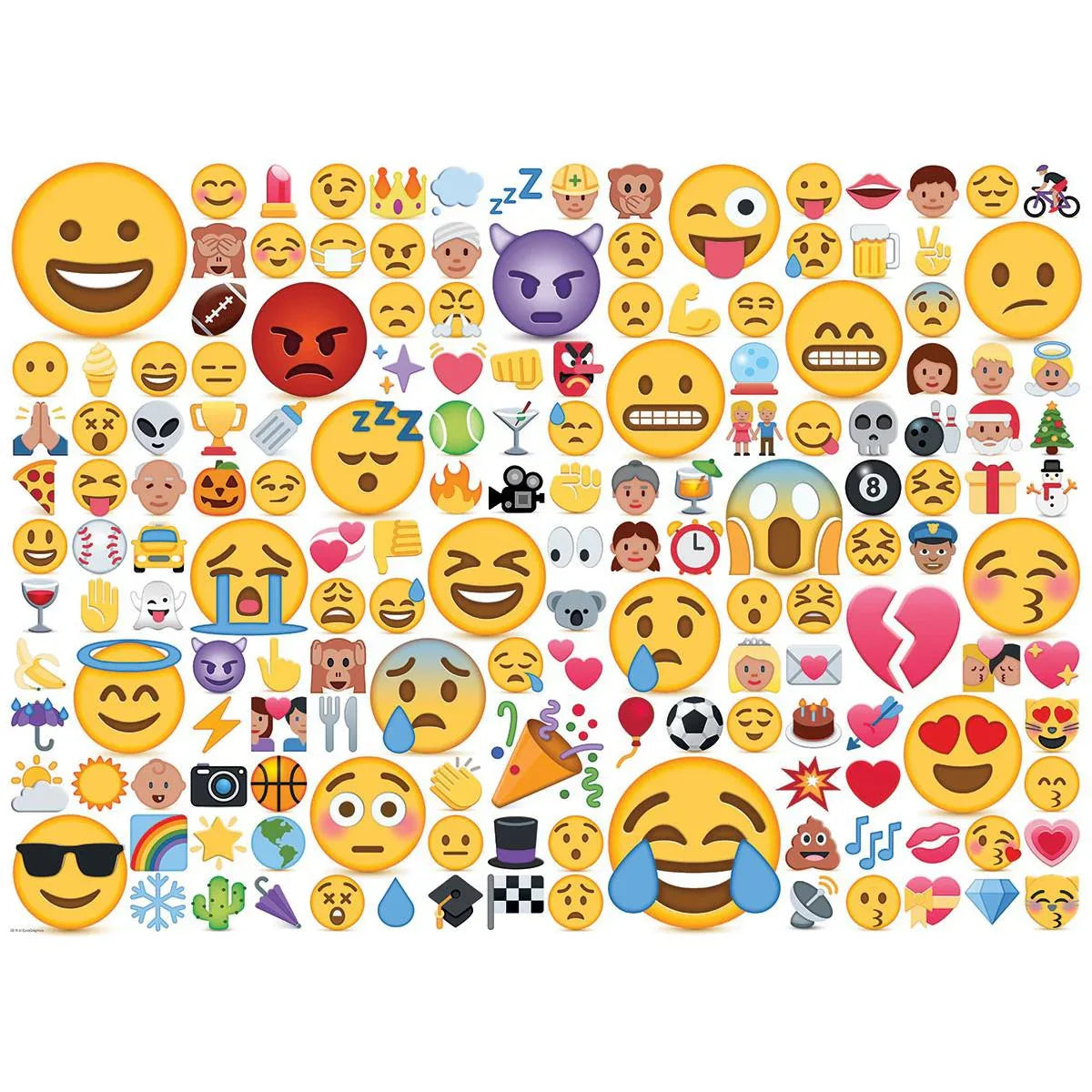 Emojipuzzle What's your Mood? 1000 Piece Jigsaw Puzzle Eurographics - BIG FRENCHIES