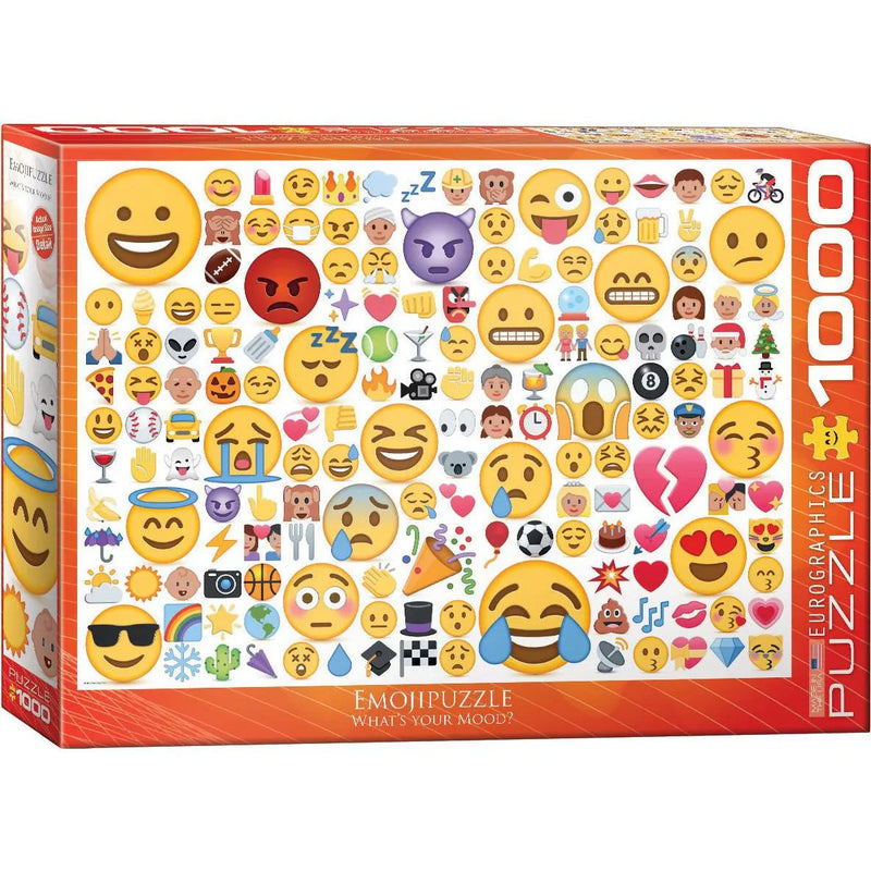 Emojipuzzle What's your Mood? 1000 Piece Jigsaw Puzzle Eurographics - BIG FRENCHIES