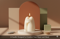 Emotional Support Candle | Sculptural Soy Wax