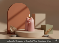 Emotional Support Candle | Sculptural Soy Wax
