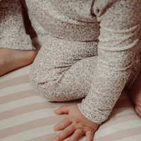 The Printed Romper - Paige Pink