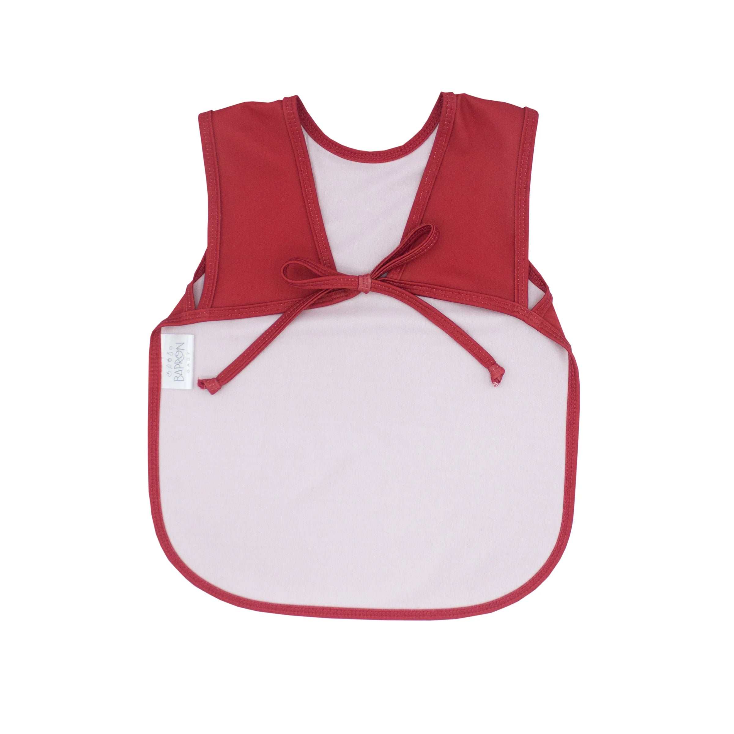 Solid Cranberry Minimalist Bapron - BIG FRENCHIES