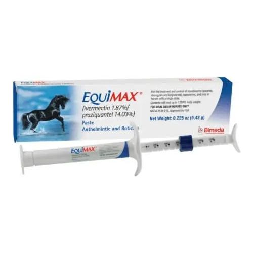 Equimax Horse Wormer Tapes and All Major Parasites 12 Tubes Save