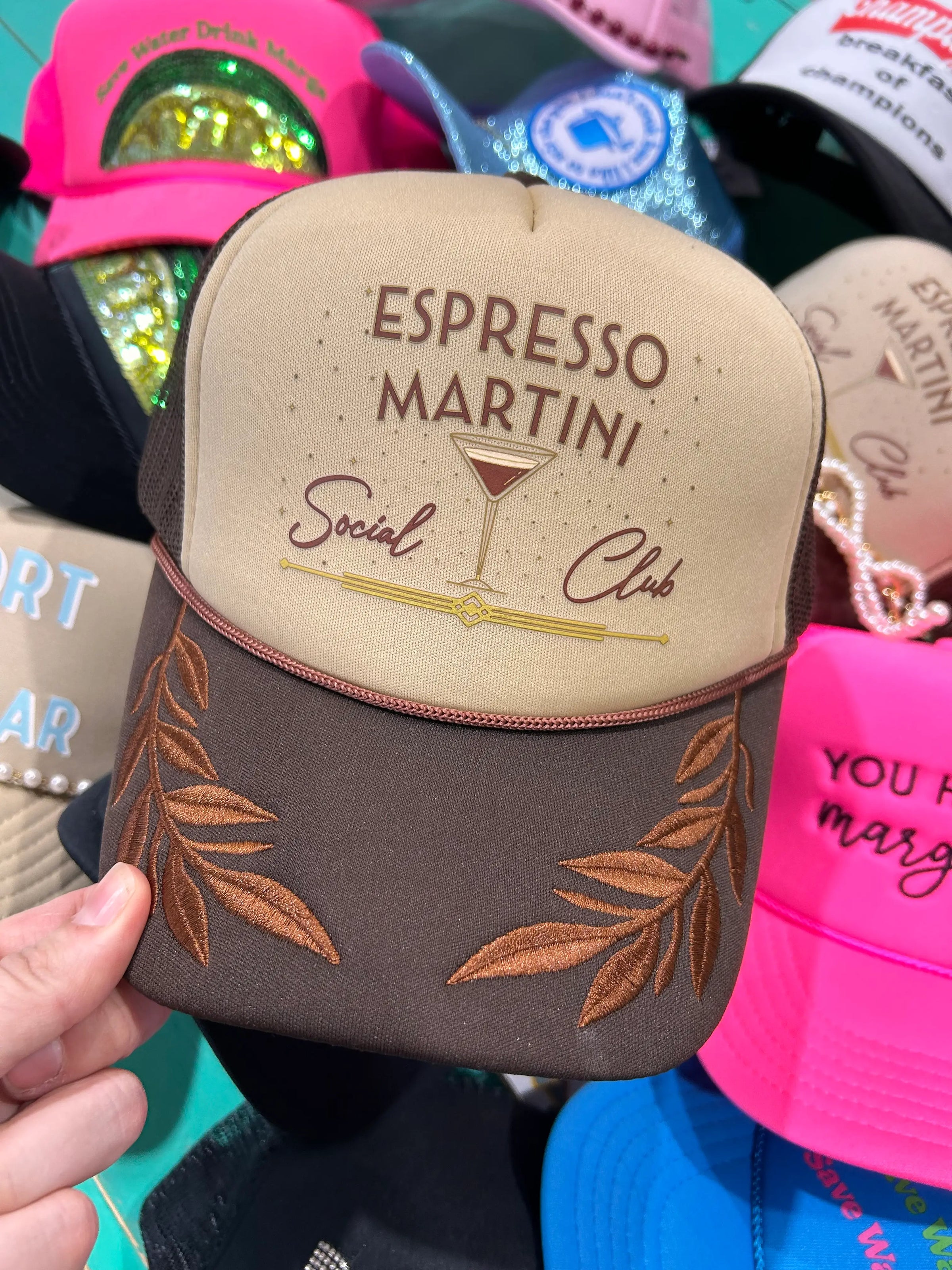Espresso Martini Social Club Trucker - BIG FRENCHIES