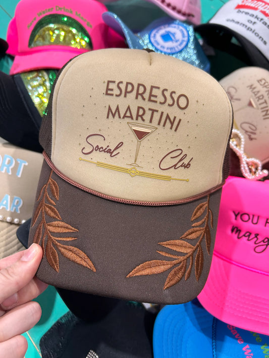Espresso Martini Social Club Trucker - BIG FRENCHIES