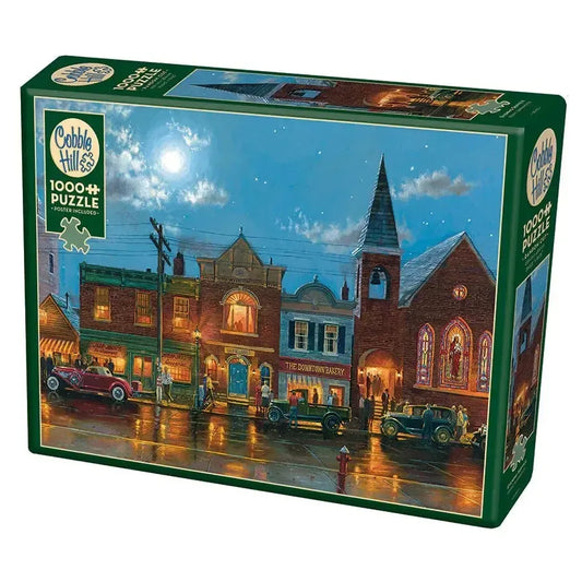Evening Service 1000 Piece Jigsaw Puzzle Cobble Hill - BIG FRENCHIES