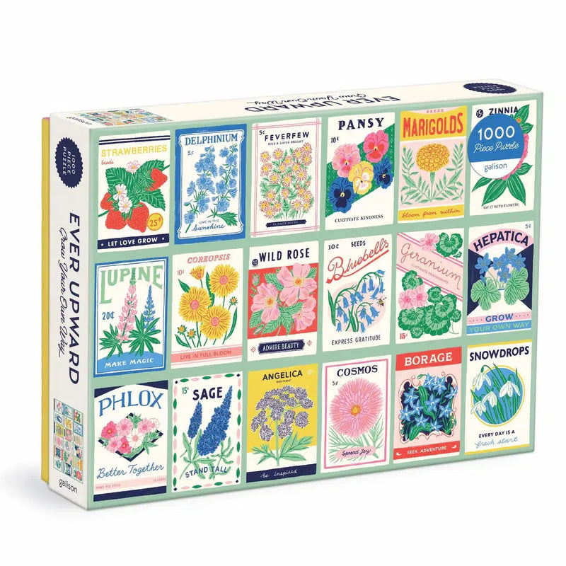 Ever Upward Grow Your Own Way 1000 Piece Jigsaw Puzzle Galison - BIG FRENCHIES