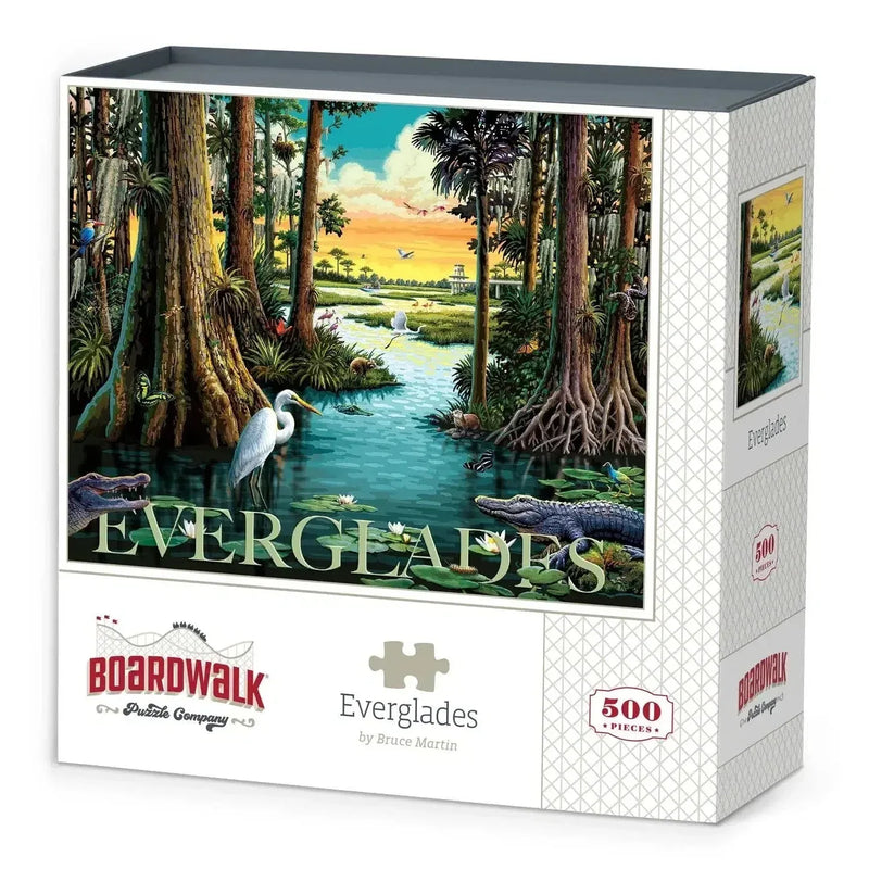 Everglades National Park 500 Piece Jigsaw Puzzle Boardwalk - BIG FRENCHIES