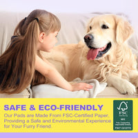Extra Large Dog Pee Pads 28x34 Lavender Scent Leak Proof 8 Cup 40 Count