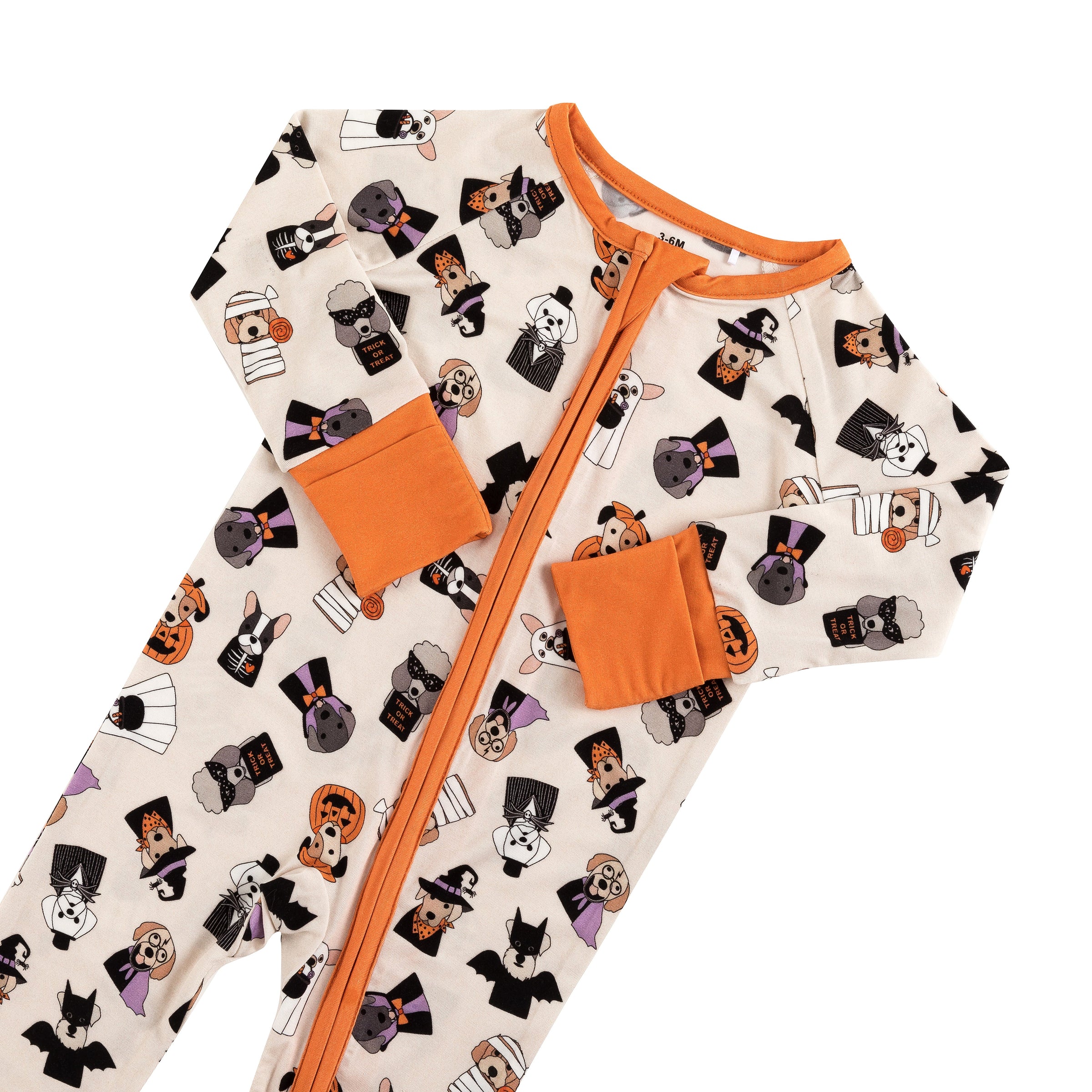 Bark & Treat (Convertible Zip Footies) - BIG FRENCHIES