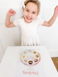 Learning Wheel Spinner Printable Dramatic Play