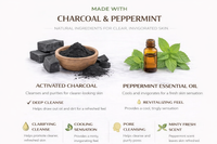 Charcoal & Peppermint Glycerin Bar Soap – Purifying Cleanse