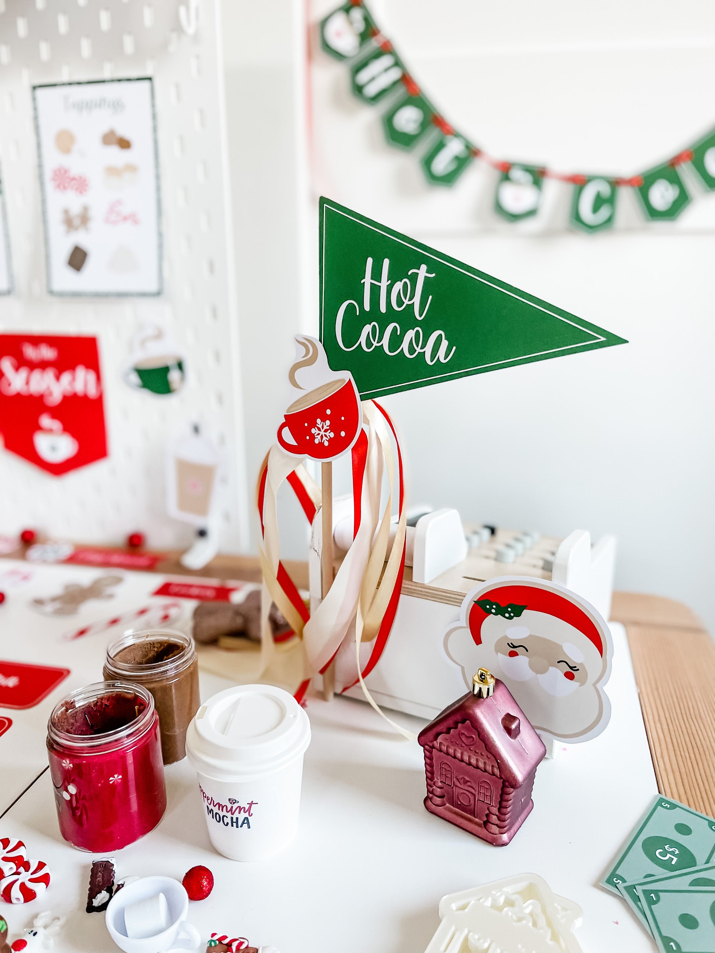 Hot Cocoa Dramatic Play Printables