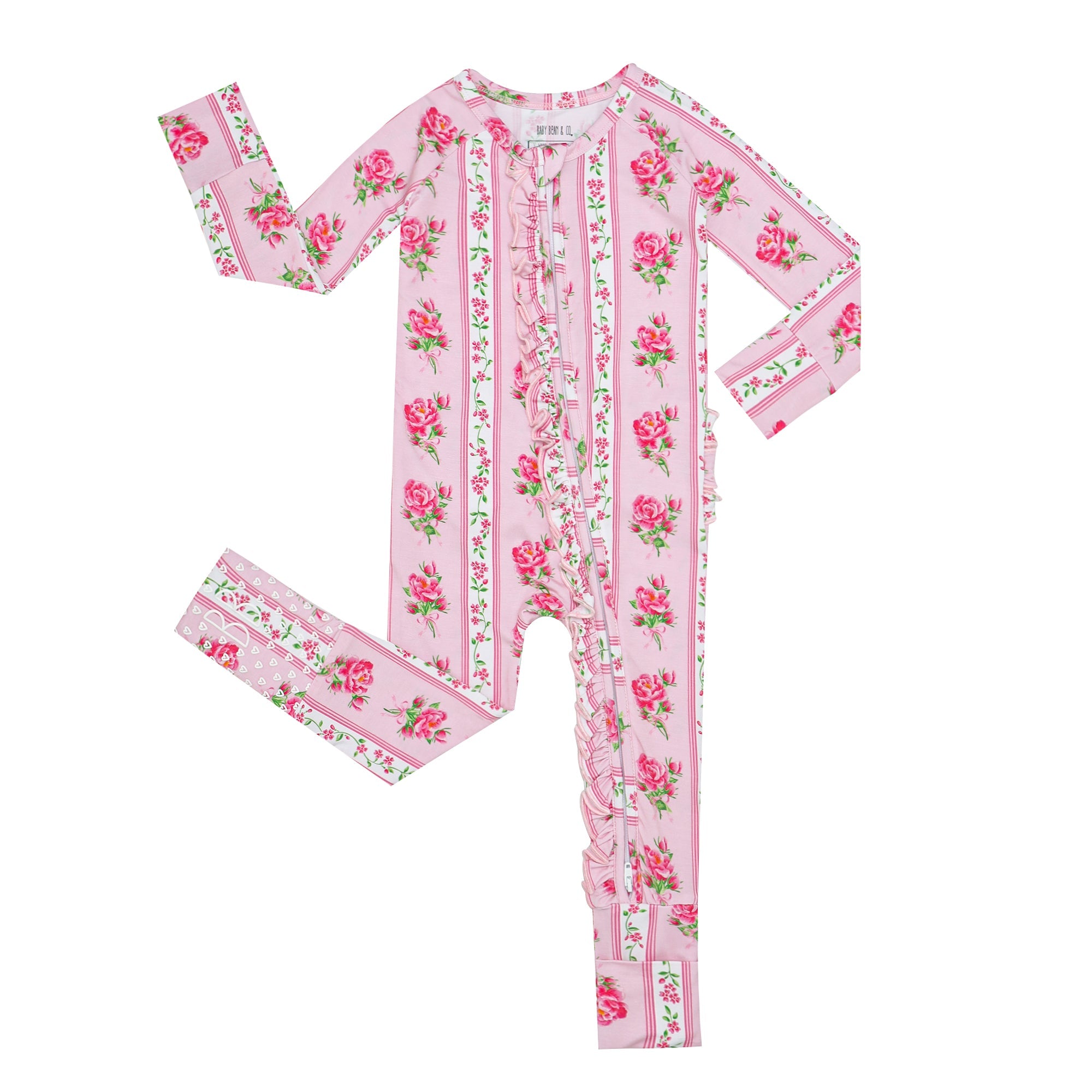 Fancy Fleur Convertible Footie