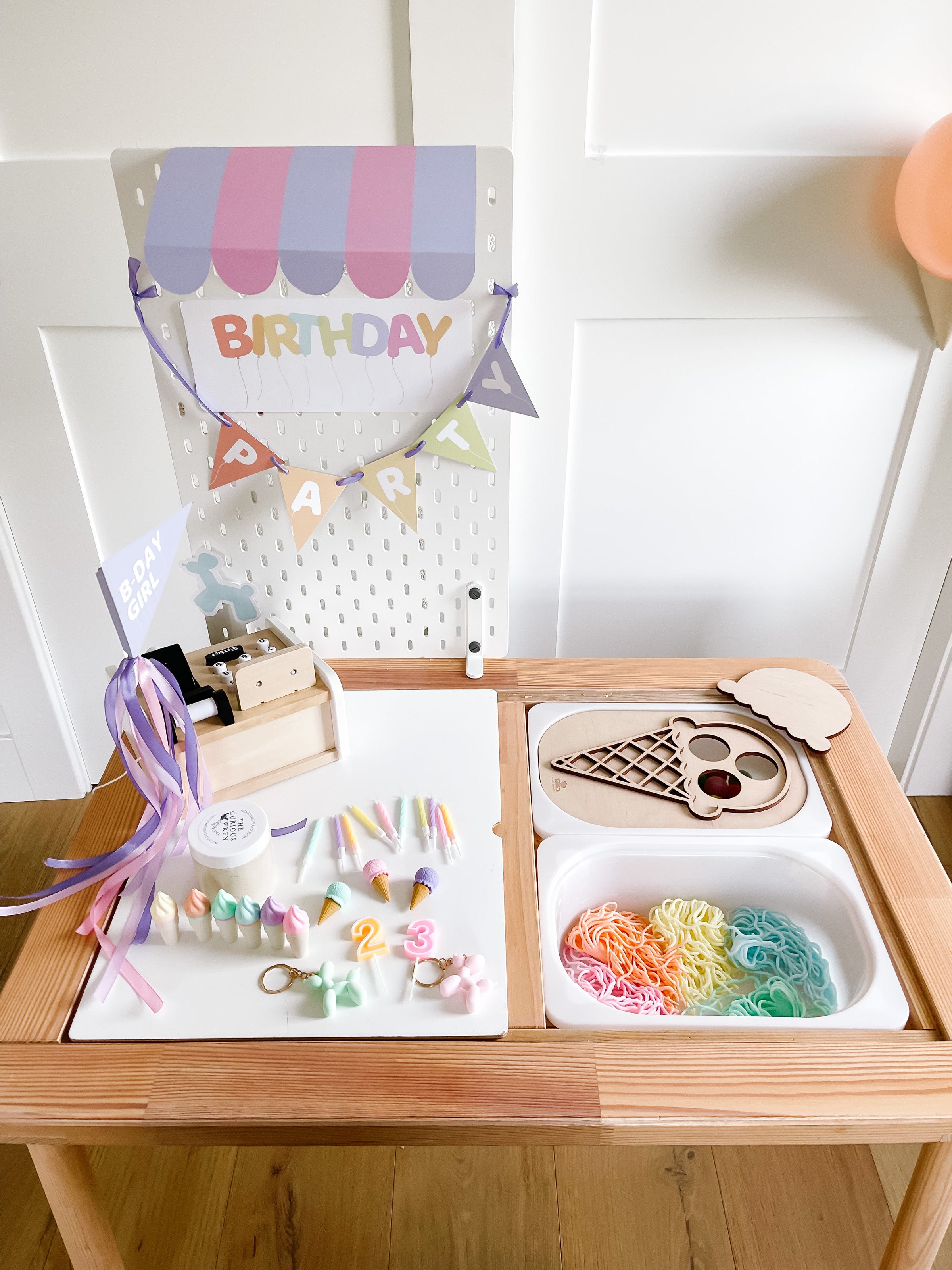 Birthday Sensory Printable Dramatic Play Kit
