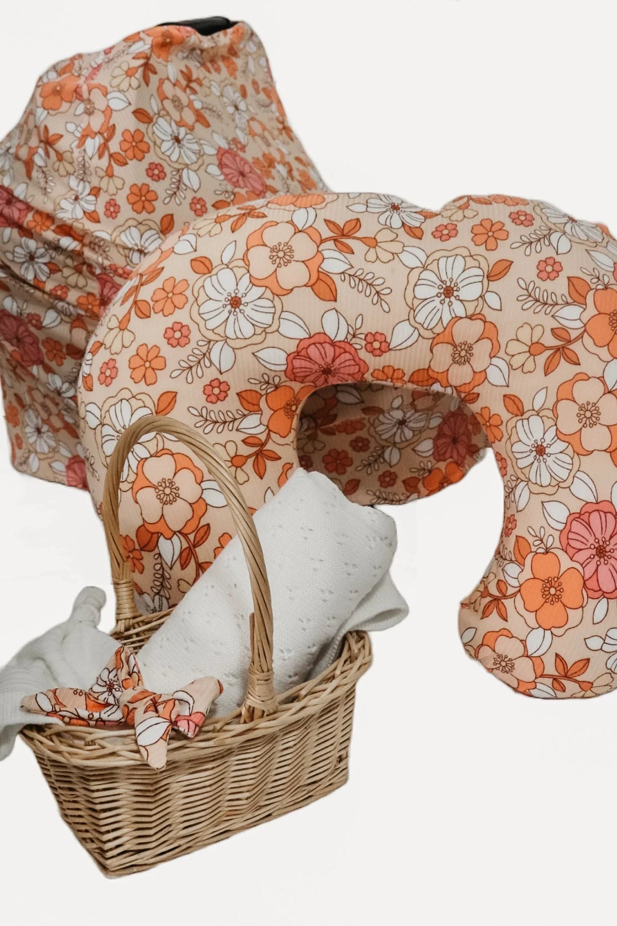 Peach Fuzz Nursing Pillow Cover - BIG FRENCHIES