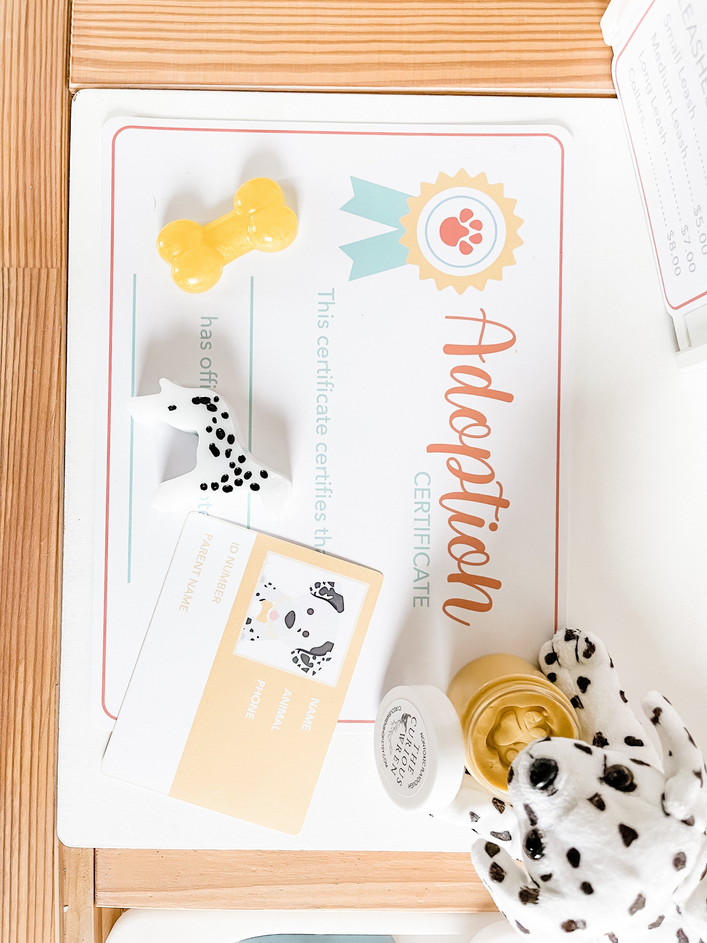 Pet Adoption Clinic Dramatic Play