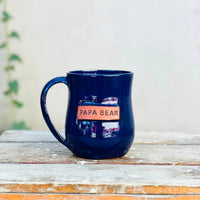 Papa Bear Mug- Deep Blue - BIG FRENCHIES