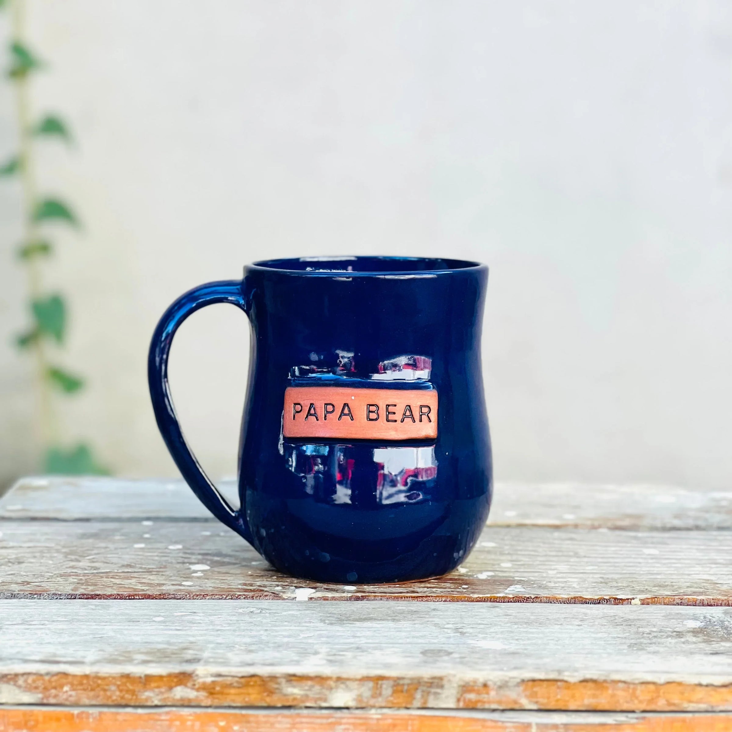 Papa Bear Mug- Deep Blue - BIG FRENCHIES