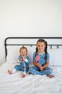 Freedom Cats (Short Sleeve PJ) - BIG FRENCHIES