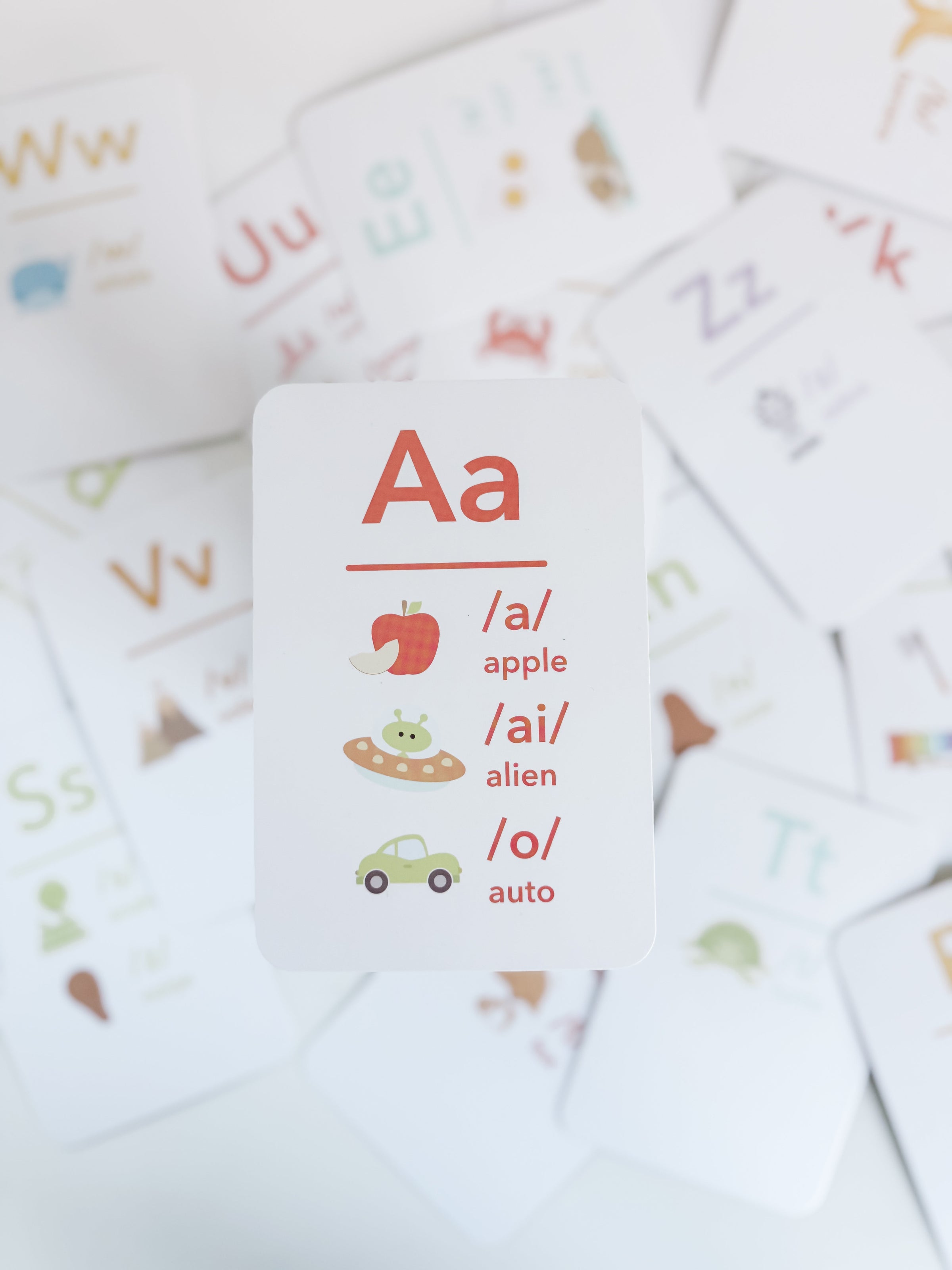 Letter Sounds Phonics Flashcards