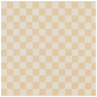 Beige & White Checkered Nursing Pillow Cover