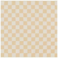 Beige & White Checkered Baby Lounger Cover - BIG FRENCHIES
