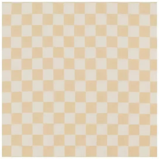 Butter Yellow & White Checkered Crib Sheet - BIG FRENCHIES