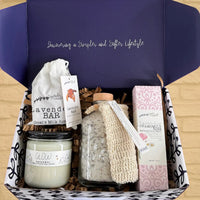 Bath and Relax — Lavender Spa Gift Set