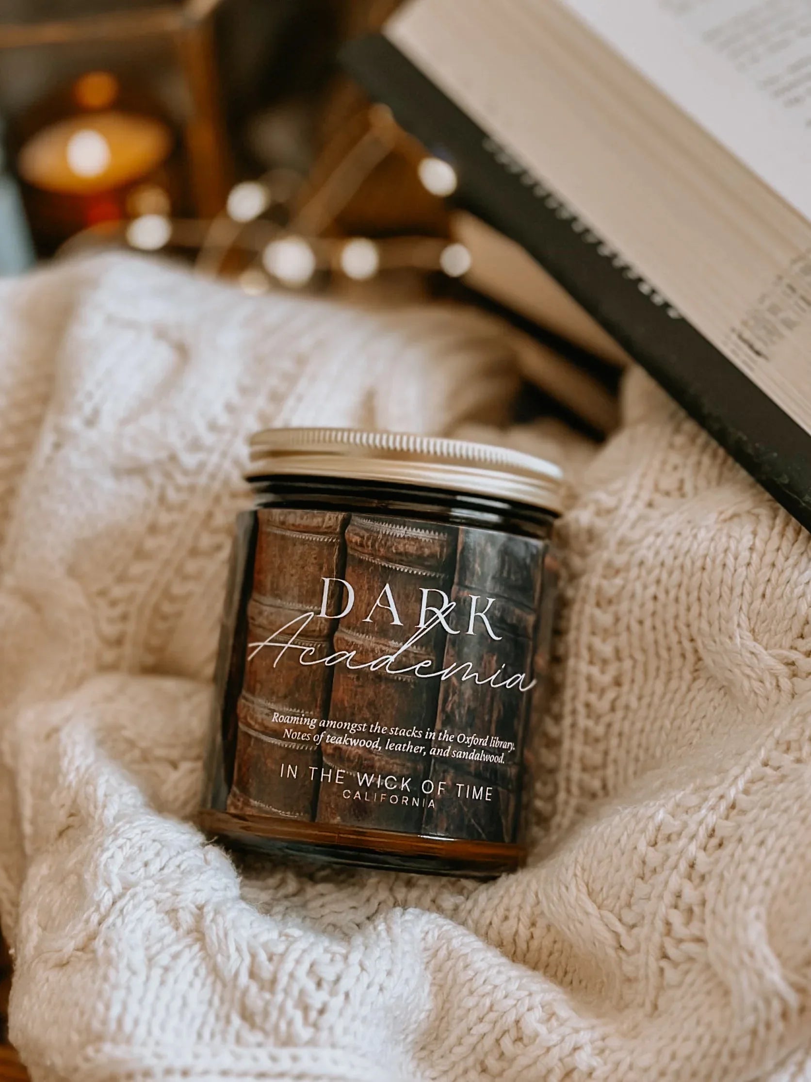 Dark Academia Candle - BIG FRENCHIES