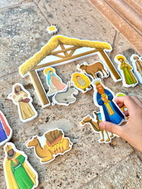 Quiet Nativity Set (a Christmas bath toy!) - BIG FRENCHIES