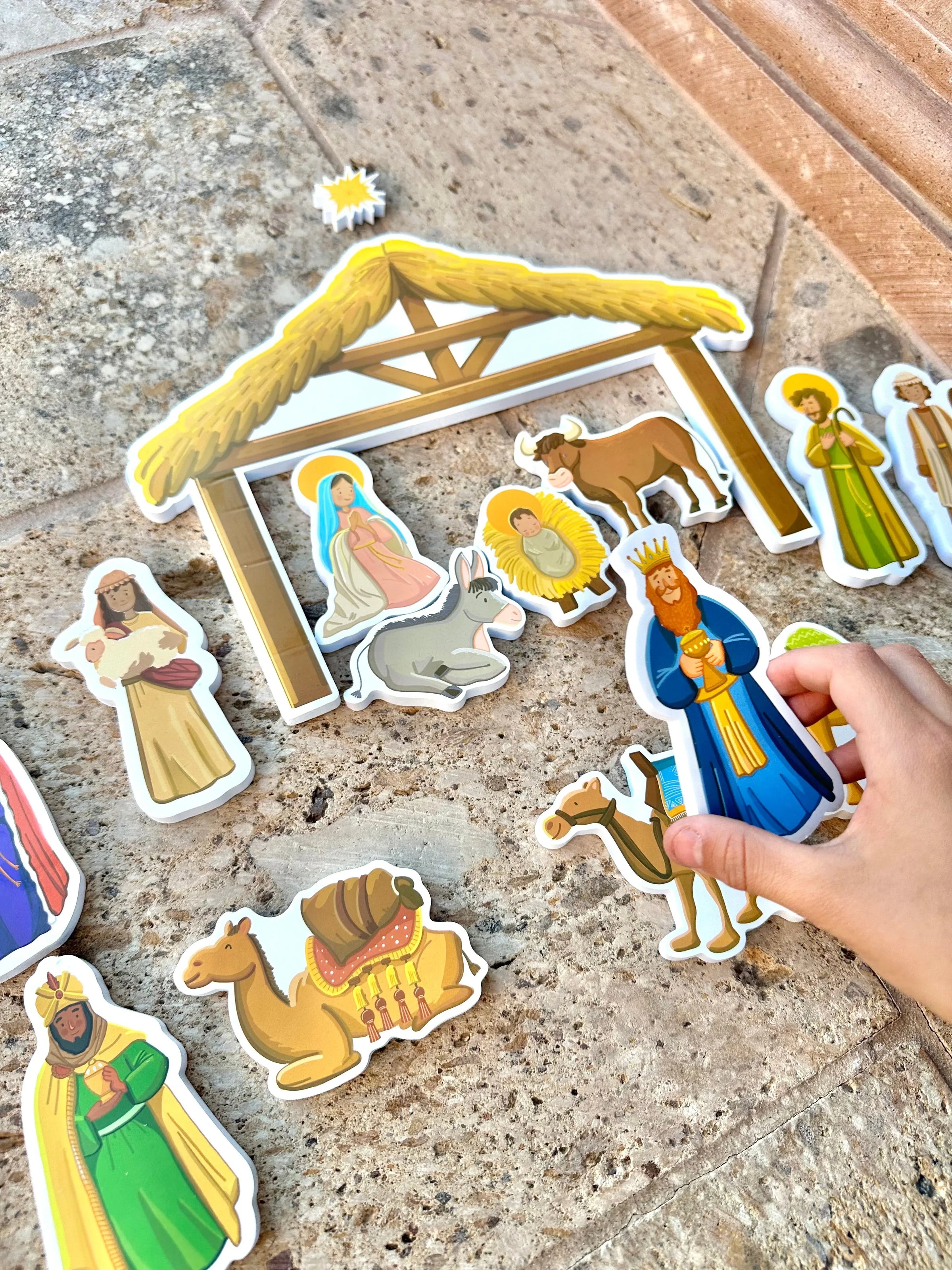 Quiet Nativity Set (a Christmas bath toy!) - BIG FRENCHIES