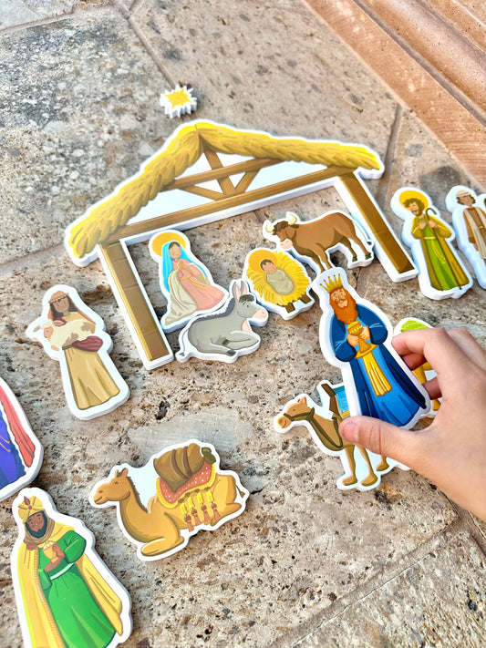 Quiet Nativity Set (a Christmas bath toy!) - BIG FRENCHIES