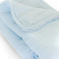 Luxury Borderless Blanket - Blue - BIG FRENCHIES