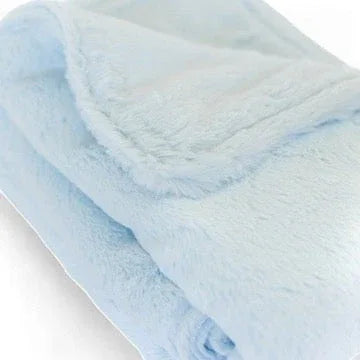 Luxury Borderless Blanket - Blue - BIG FRENCHIES