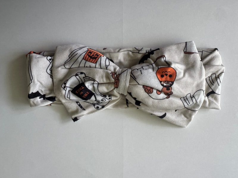 Howl-O-Ween Pups (Bow Headband) - BIG FRENCHIES