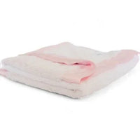 Luxury Satin Border Blanket - Pink - BIG FRENCHIES