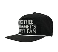 TIMOTHEE CHALAMET BIGGEST FAN HAT Custom Embroidered